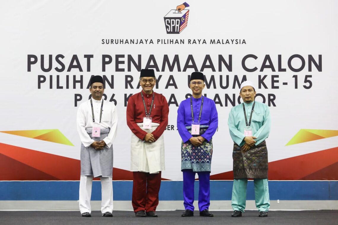 PRU15 Kuala Selangor Empat Penjuru Seorang Calon Tidak Hadir Kosmo