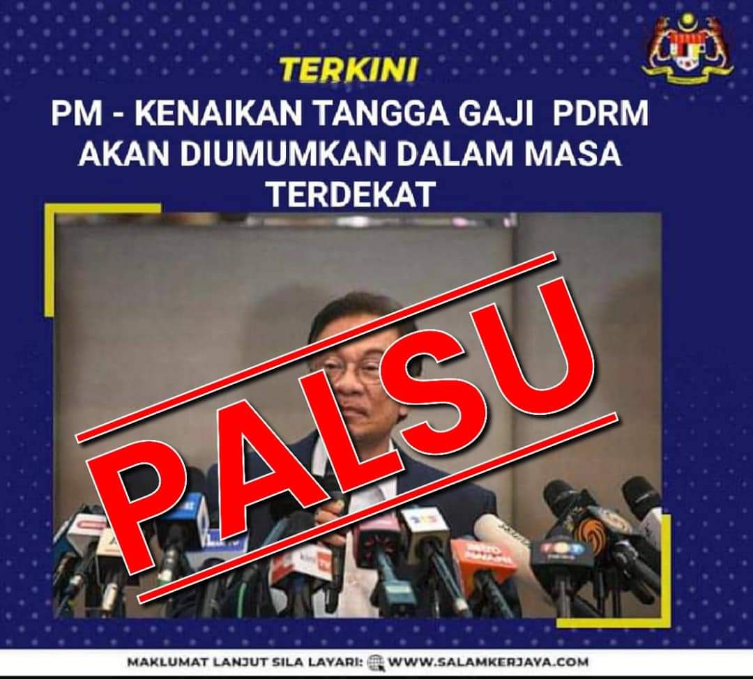 Kenaikan Tangga Gaji Polis Tidak Benar - Kosmo Digital