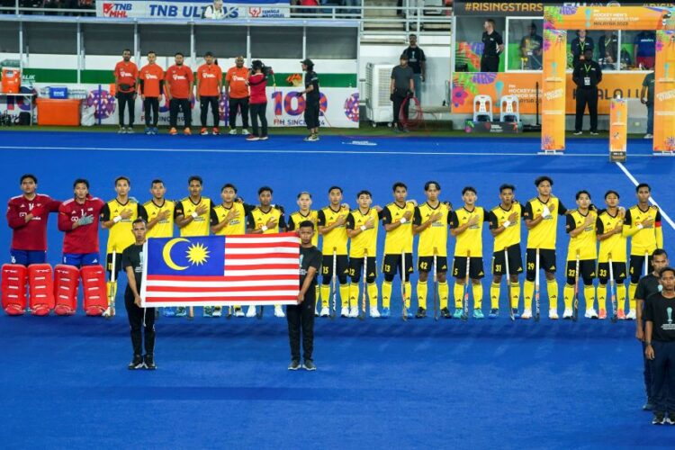 Malaysia No 12 Piala Dunia Hoki Remaja