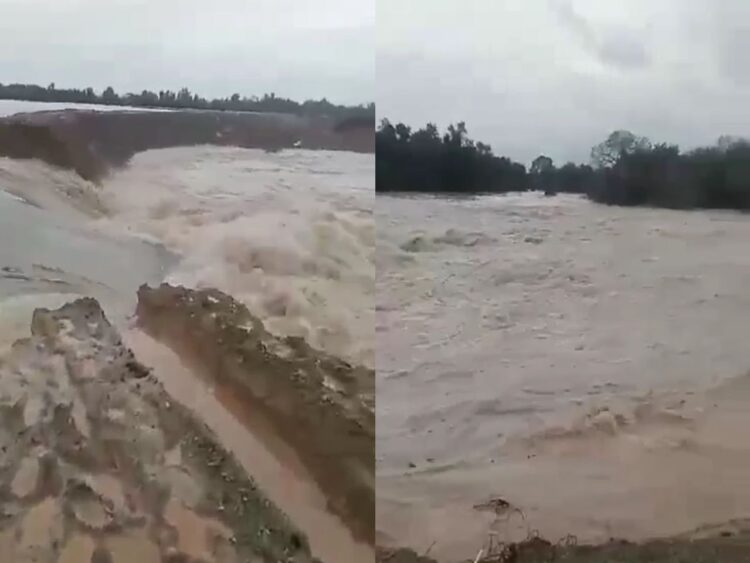 Video Arus Deras Punca Benteng Projek Plsb Sungai Golok Pecah Kosmo