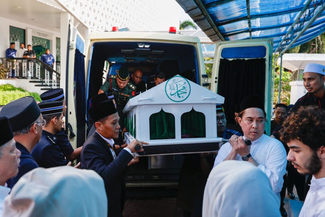 Jenazah Abdul Taib Dibawa Ke Masjid Negara Kosmo Digital