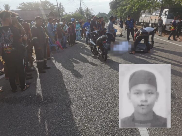 Abang Maut Dua Adik Bonceng Motosikal Cedera Nahas Ke Sekolah Kosmo