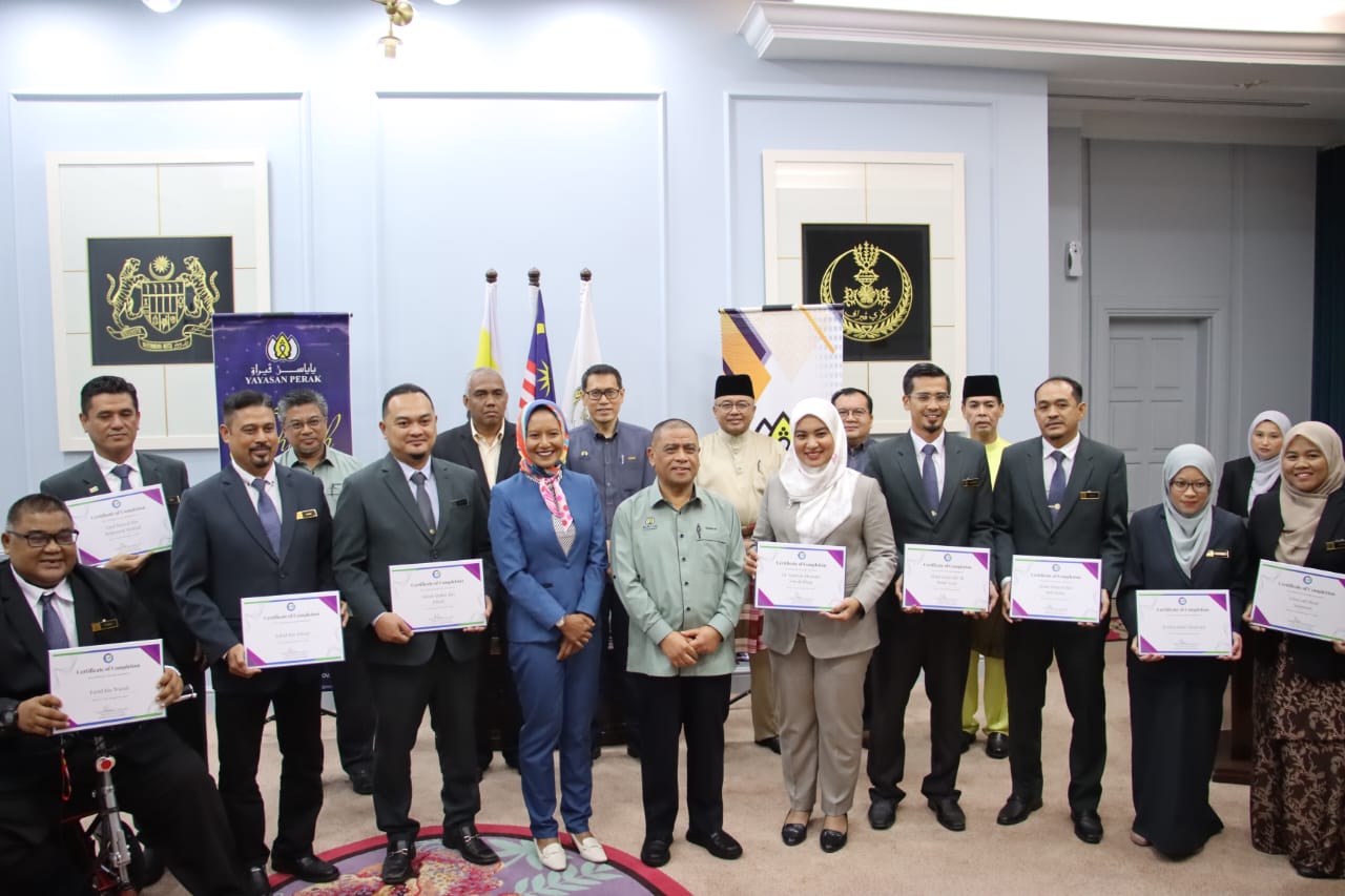 Yayasan Perak terima penarafan MS ISO 9001:2015 Sistem Pengurusan Kualiti