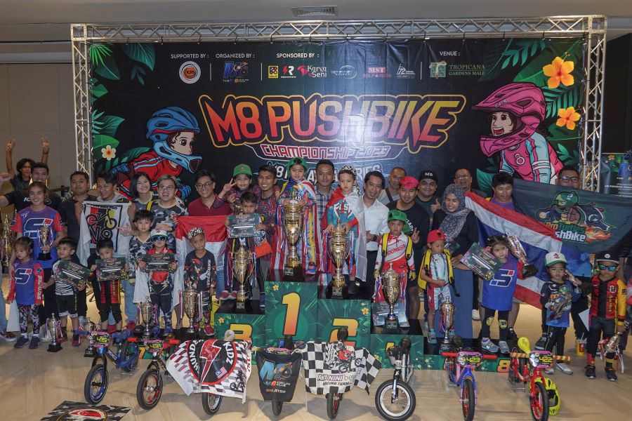 500 peserta sertai Antarabangsa M8 Pushbike Malaysia 2024