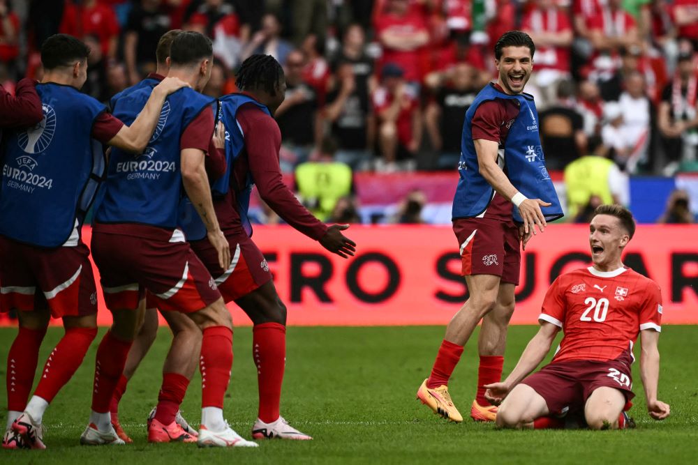 Switzerland garang benam Hungary 3-1