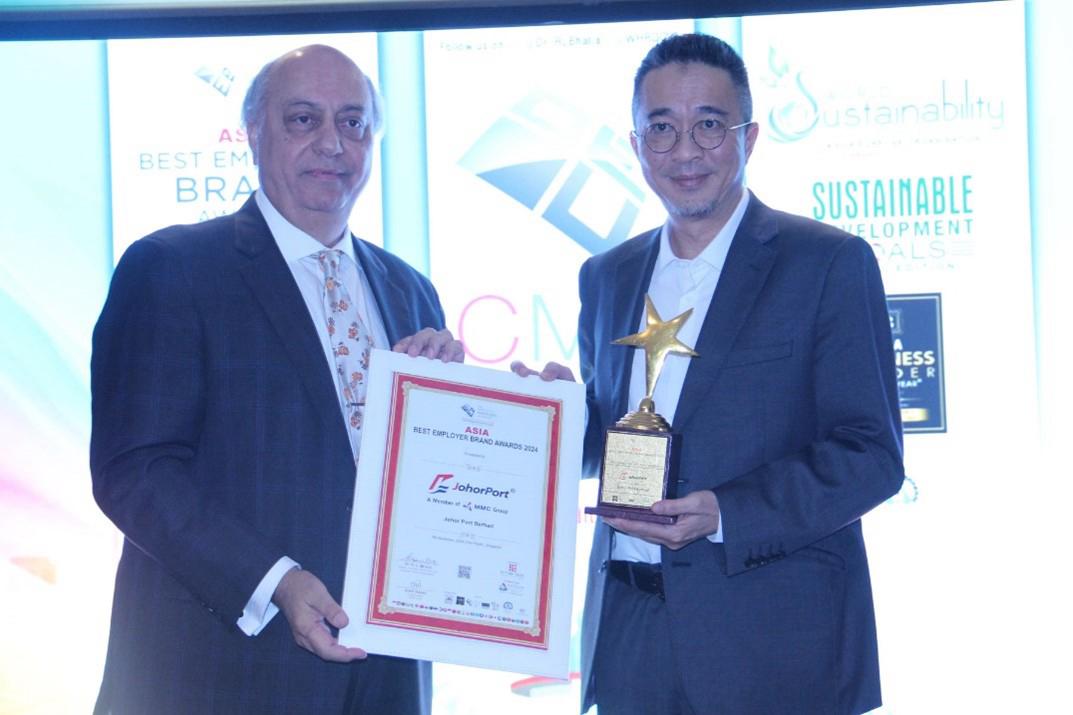 Johor Port Berhad raih anugerah ‘Best Employer Brand Awards 2024’