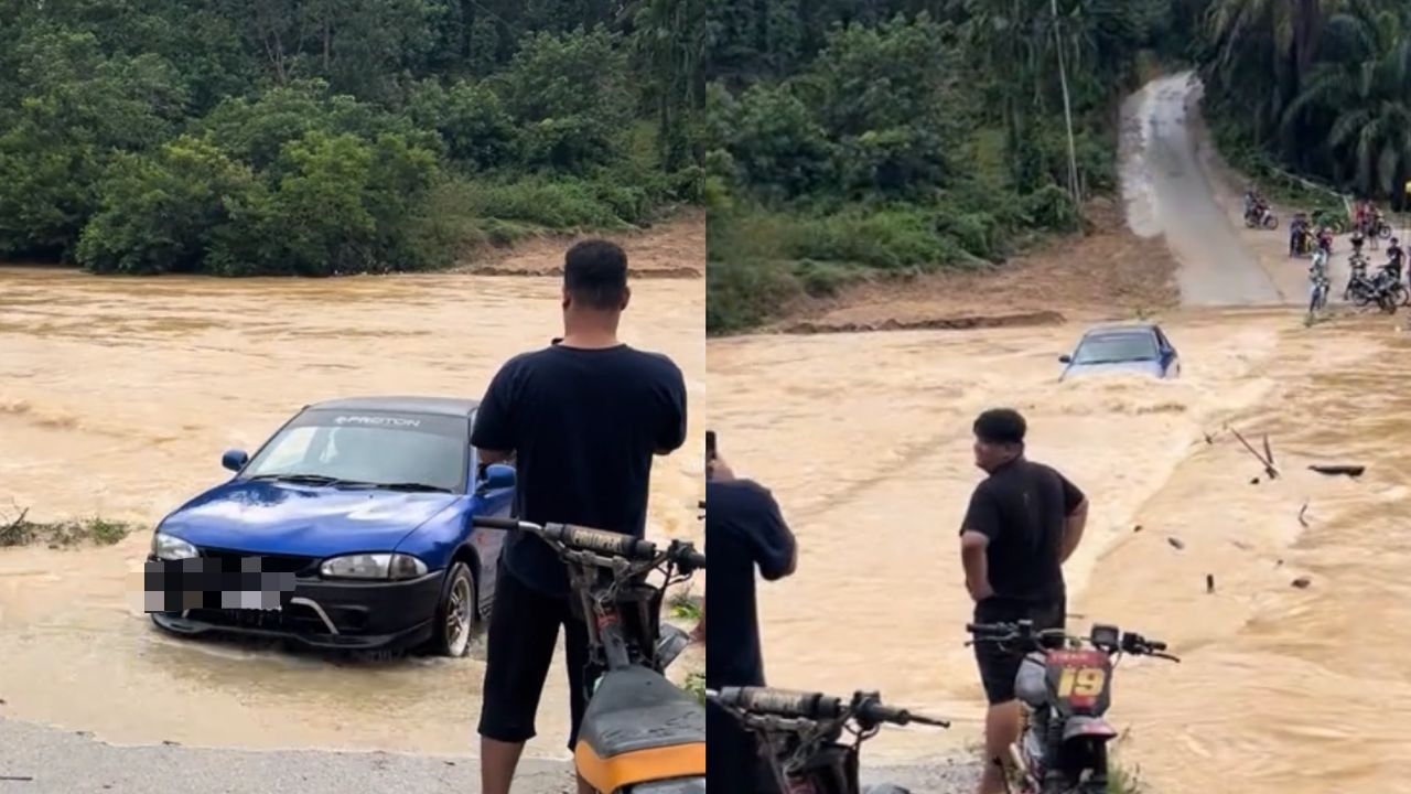 [VIDEO] Selamba redah banjir, Proton Wira ‘king’ baharu