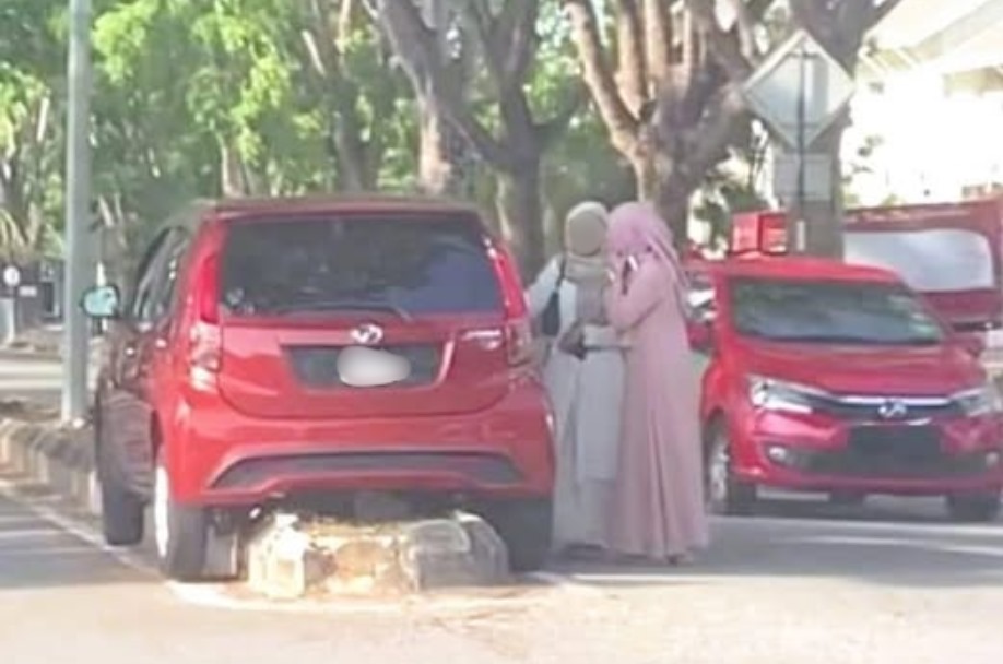 ‘Pandai dia, jimat tempat parking’