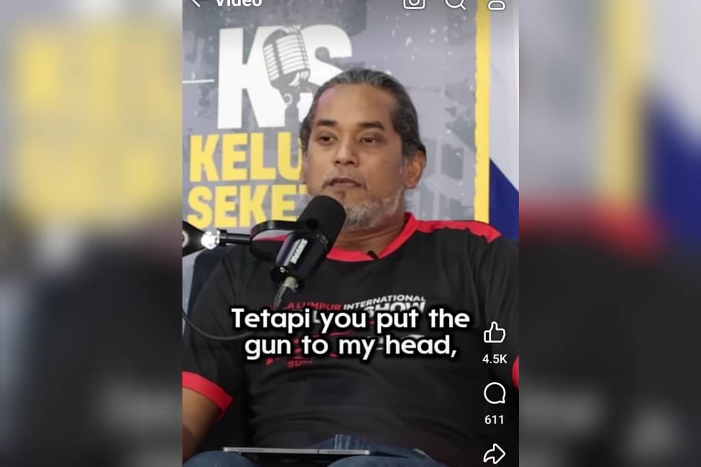 ‘Kalau letak pistol di kepala pun saya tetap UMNO’