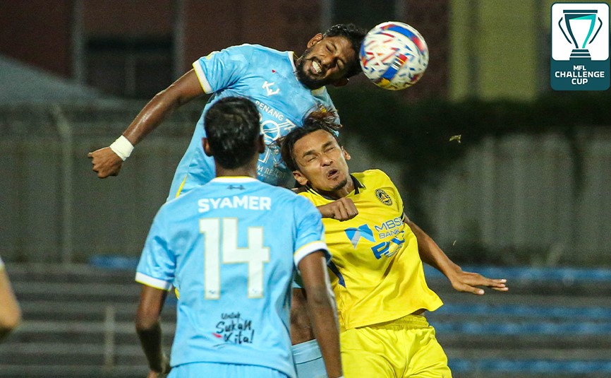 Piala Cabaran: Penang FC berpesta gol, Melaka FC hampir gigit jari