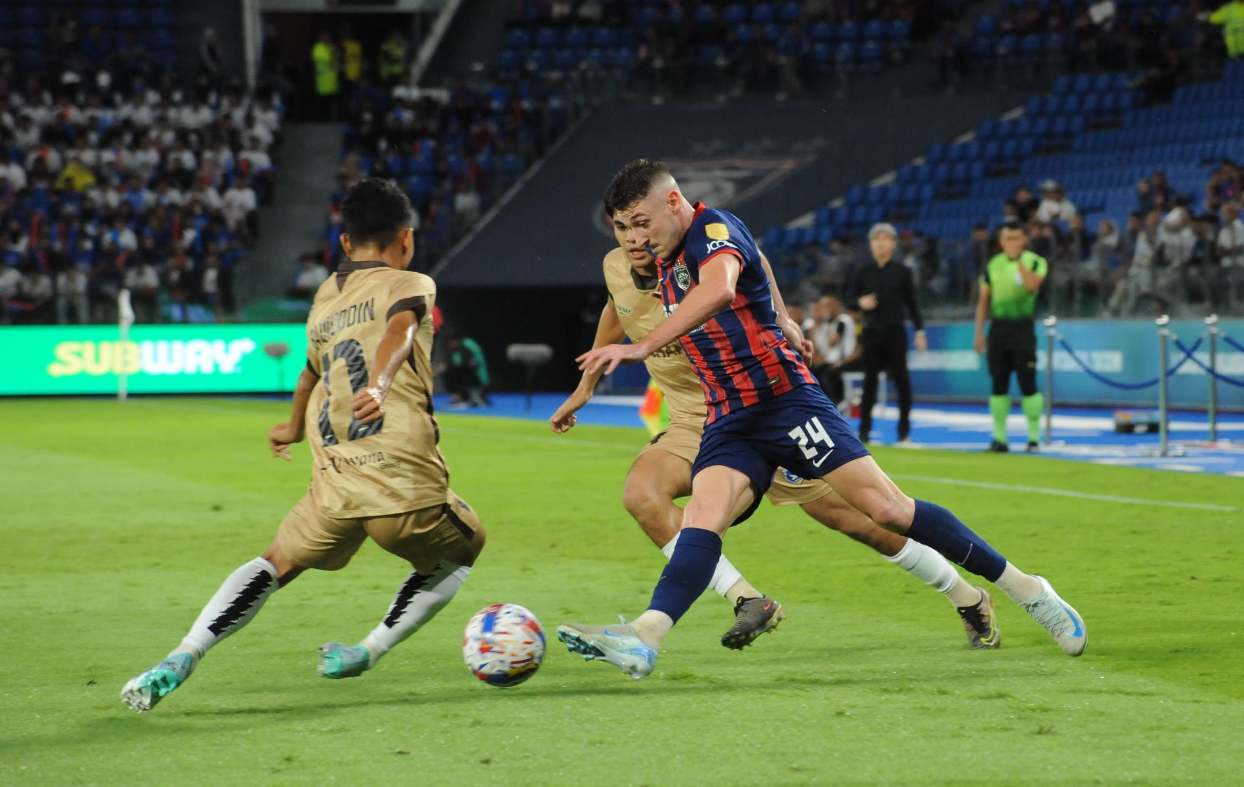 Liga Super: JDT berhempas pulas jinakkan Tok Gajah 3-1