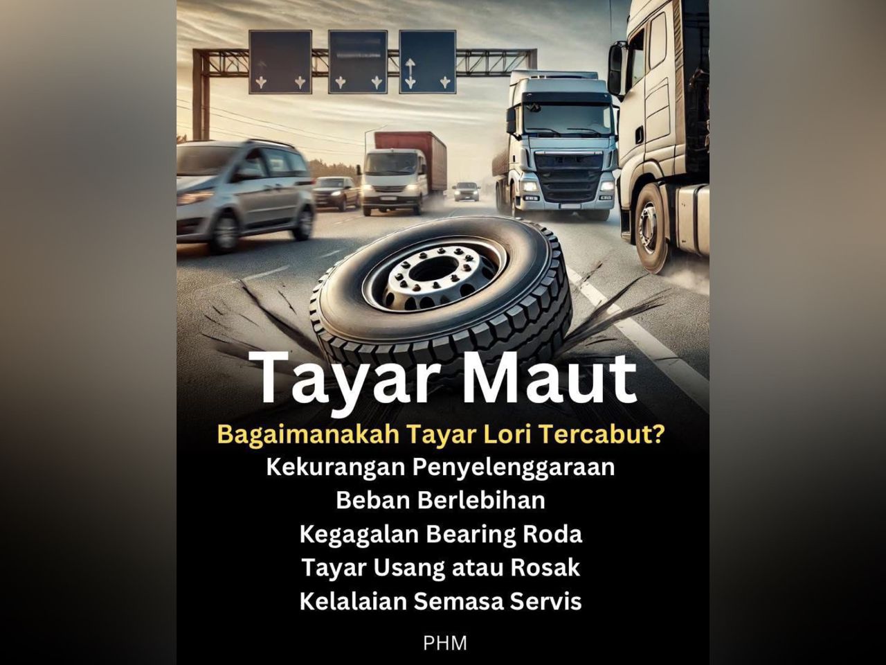 Semua pihak ada peranan cegah kemalangan ‘tayar terbang’