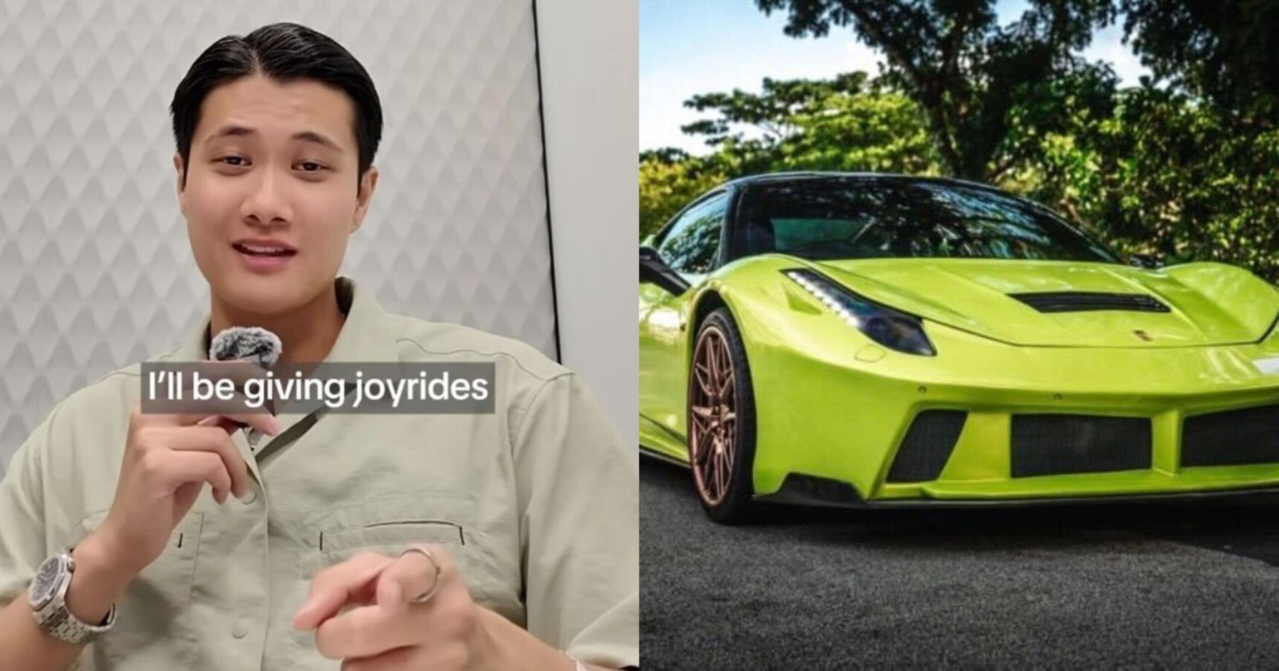 ‘Influencer’ tawar orang ramai naik Ferrari percuma 11 Januari ini