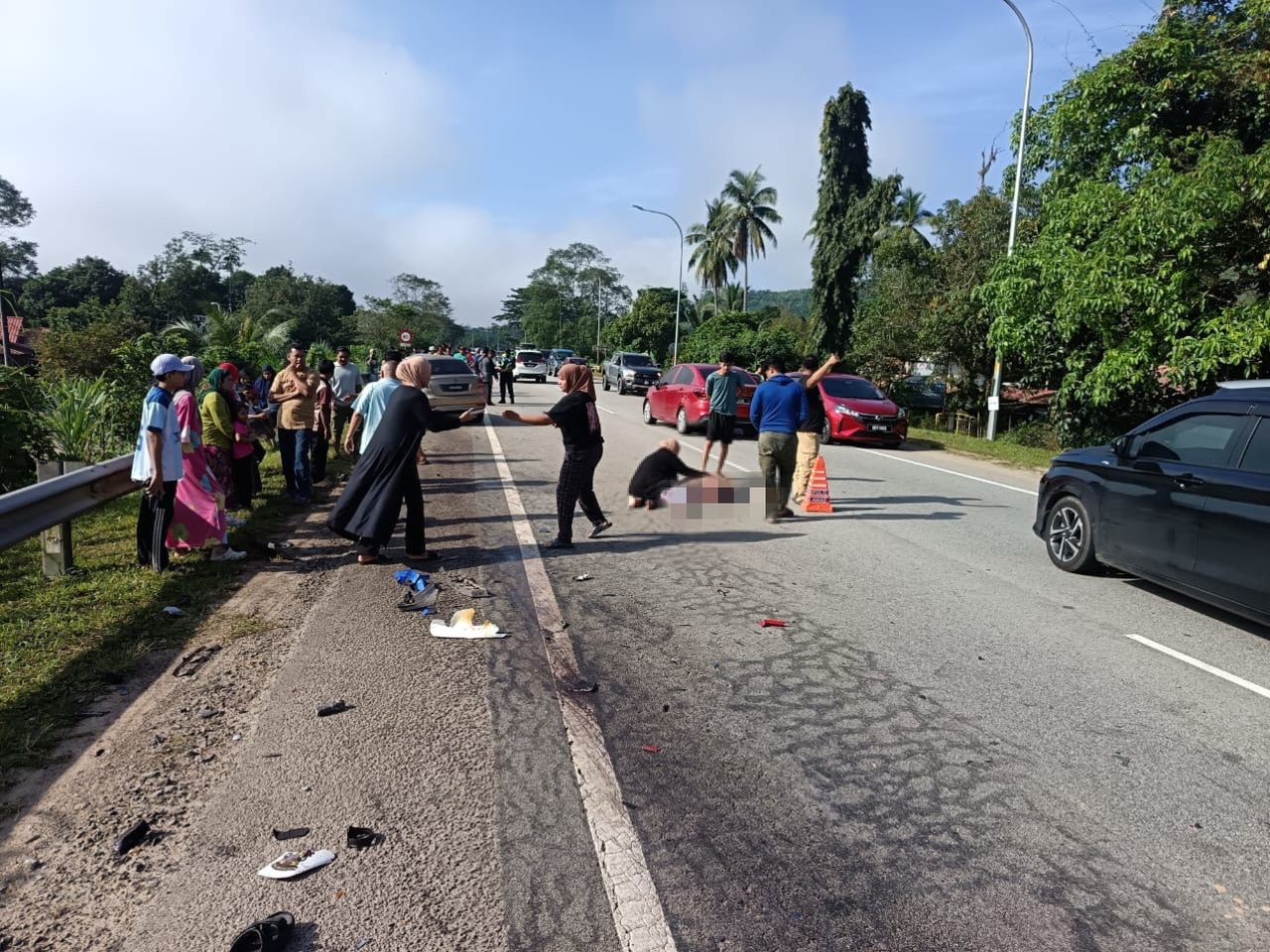 Lelaki maut motosikal bertembung pemandu kereta positif dadah