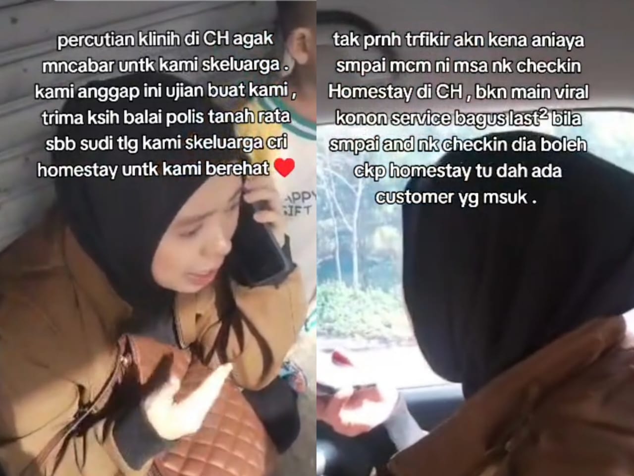 [VIDEO] Dah habis bayar ‘homestay’, tapi pelanggan lain yang dapat