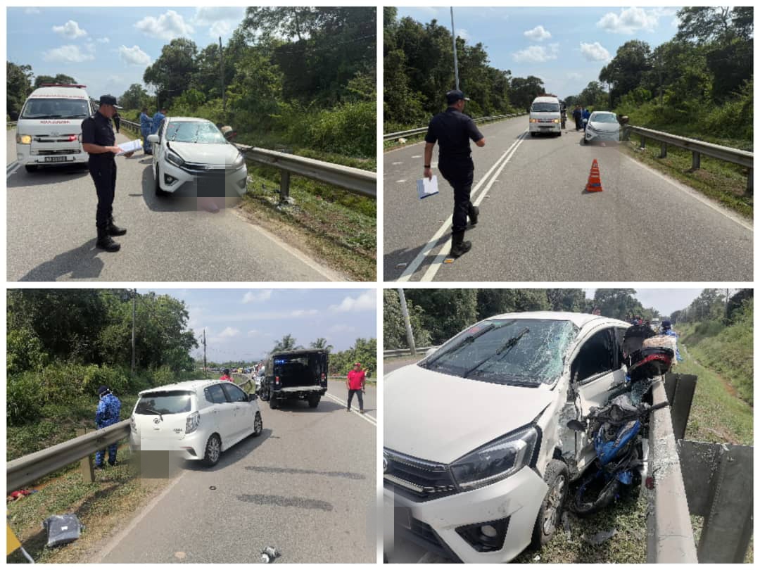 Suami isteri mualaf maut kemalangan