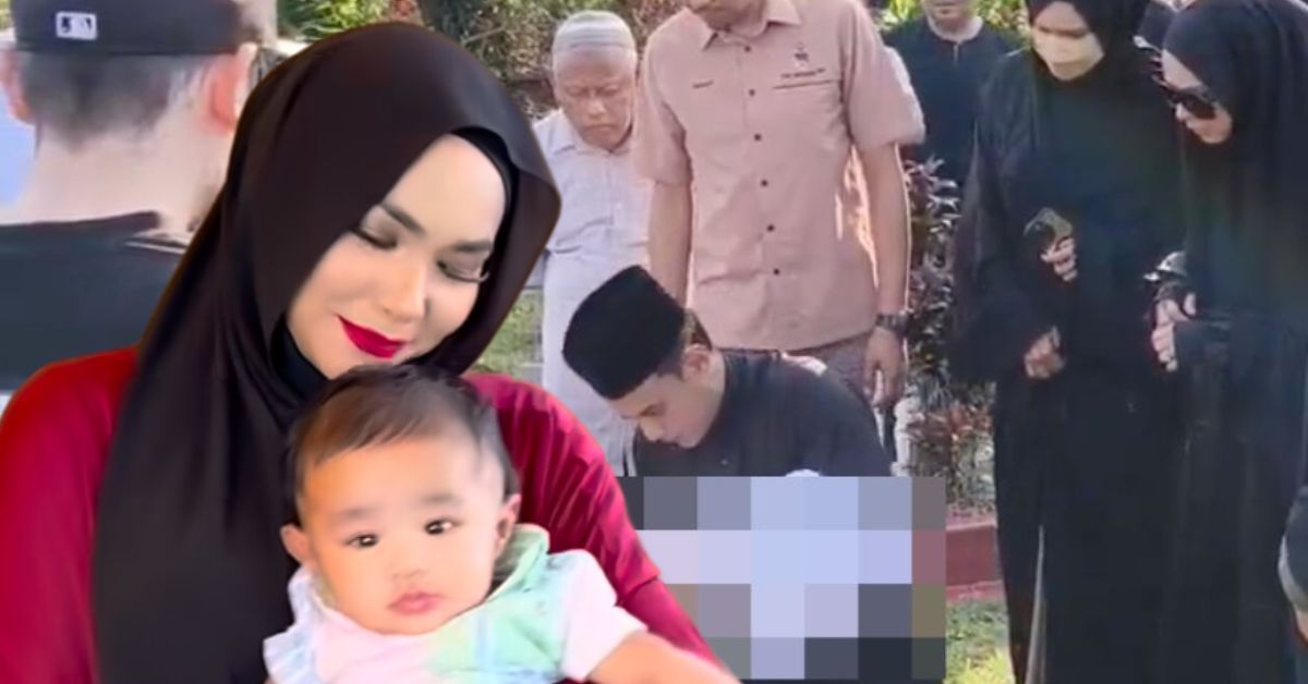 Anak Ayu Raudhah, Zaquan Adha selamat dikebumikan