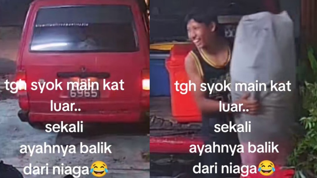 [VIDEO] ‘Duhai ibu duhai ayah, anda telah menang besar!’