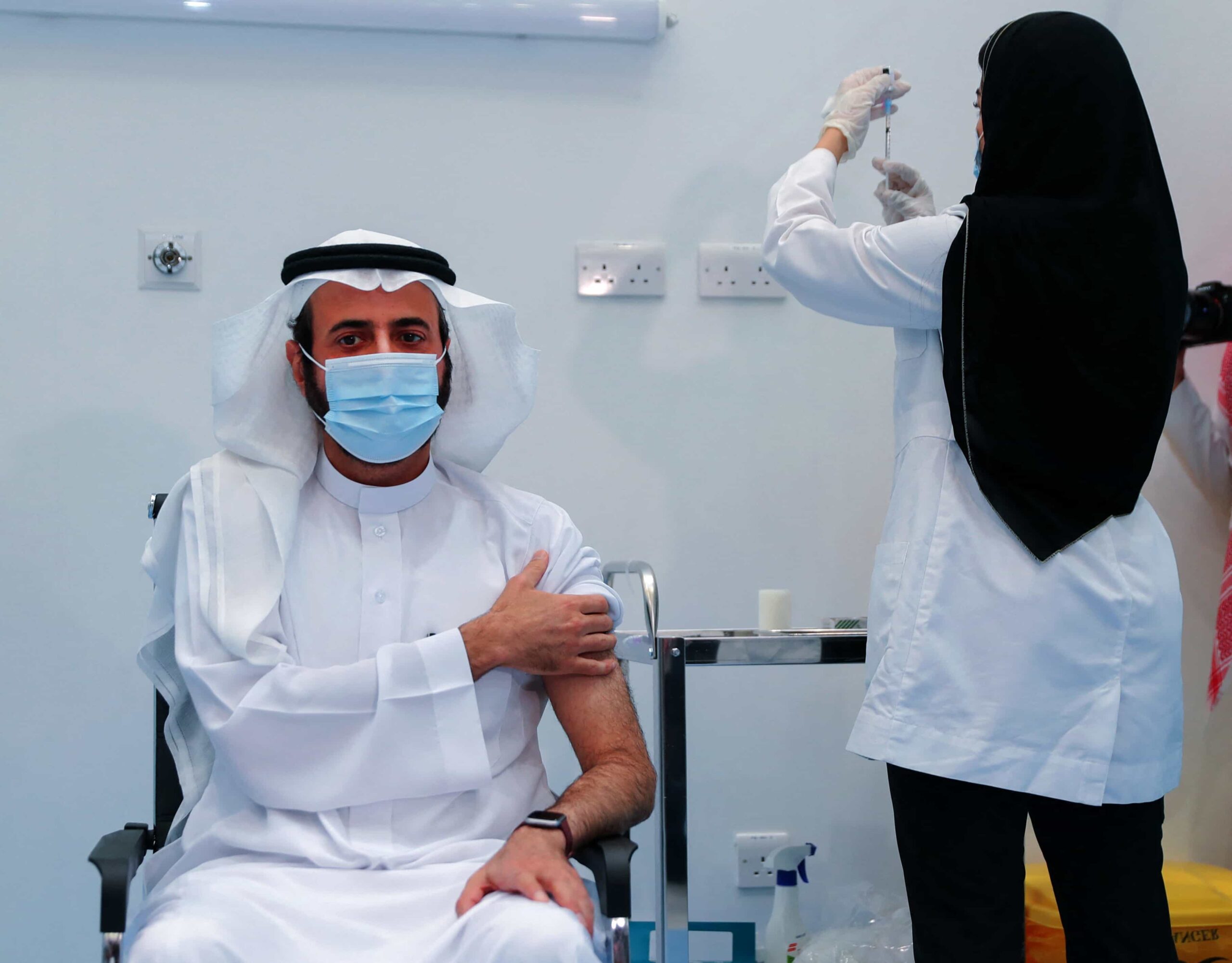 Arab vaksin saudi diiktiraf yang Jemaah haji