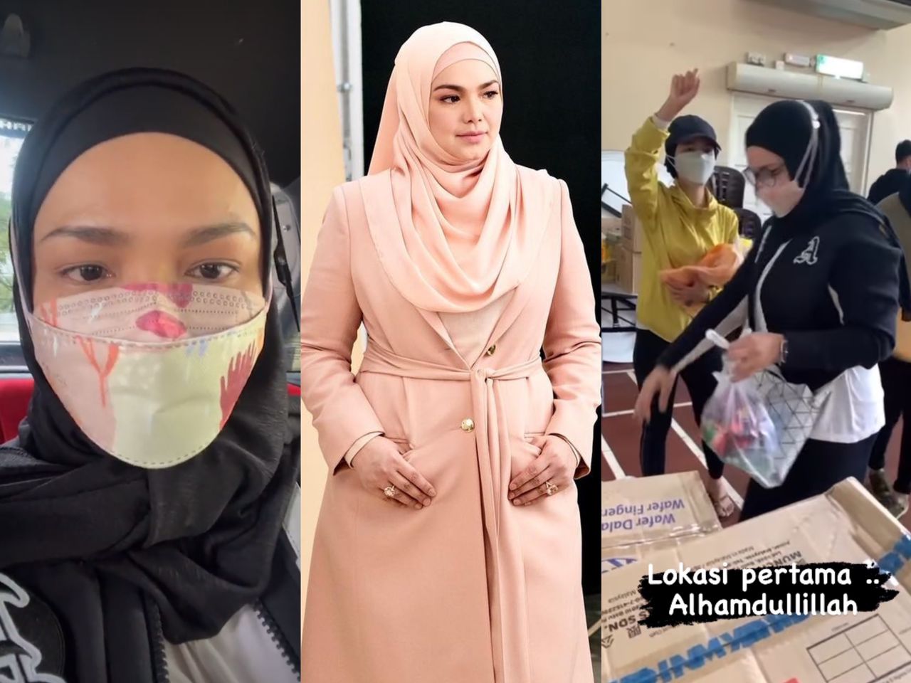 Siti Nurhaliza, Datuk K redah banjir hulur bantuan - Kosmo Digital