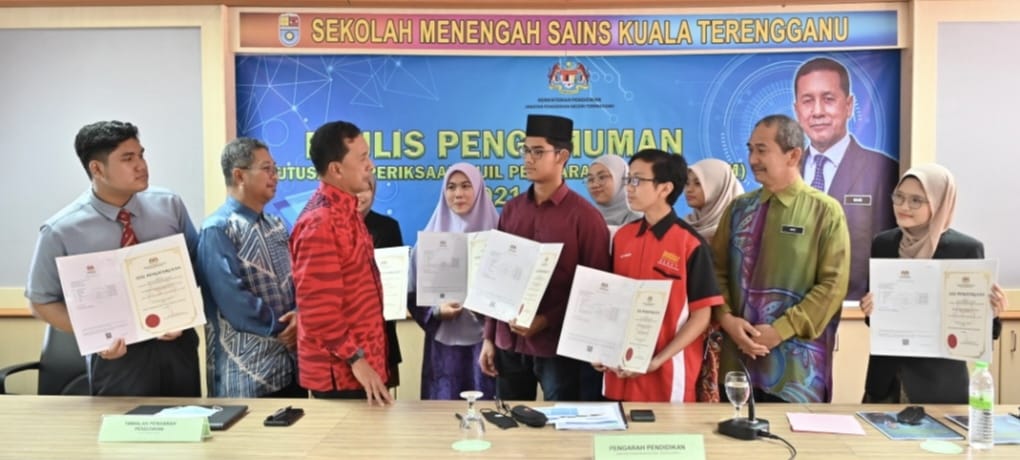 SPM 2021 Terengganu catat GPN 4.72  Kosmo Digital