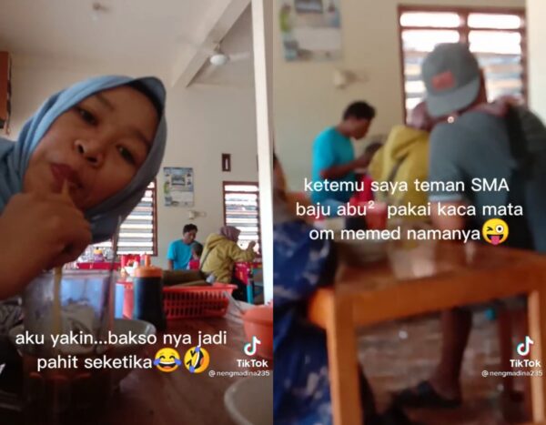 Isteri Tangkap Suami Curang Ketika Makan Bakso - Kosmo Digital