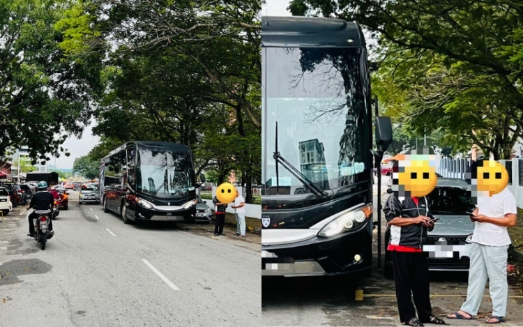 Pemandu Bas Jdt Parkir Tepi Jalan Halang Laluan Pengguna Lain Kosmo Digital 5077