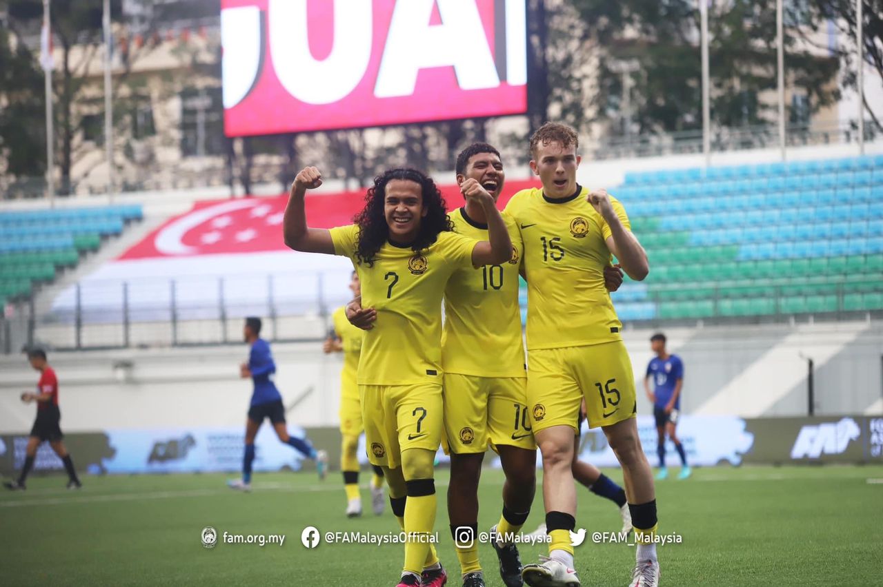 Skuad B-22 negara ke final Piala Merlion