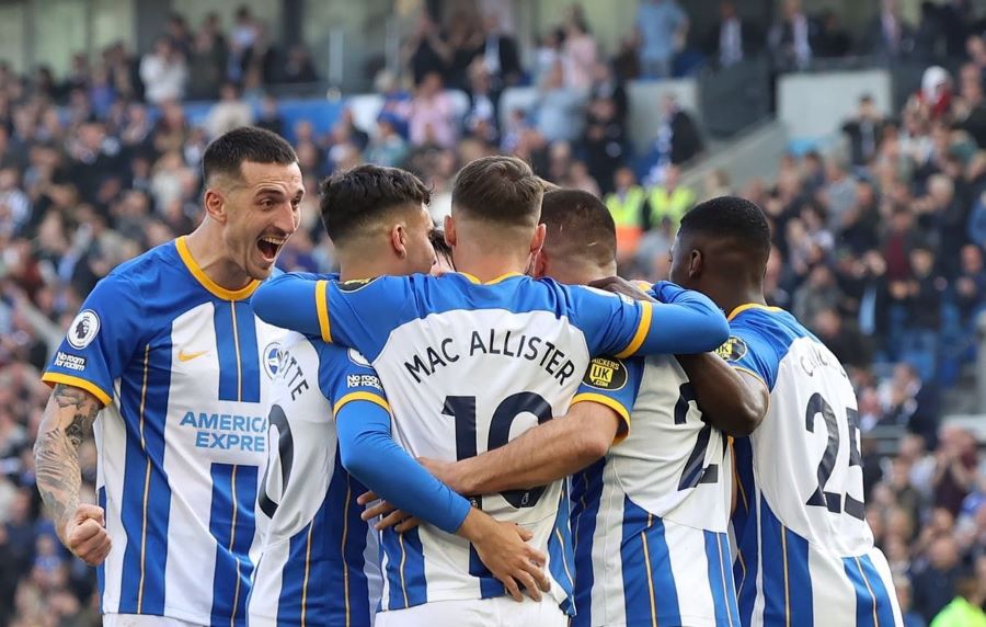 EPL: Brighton mengamuk belasah Wolves