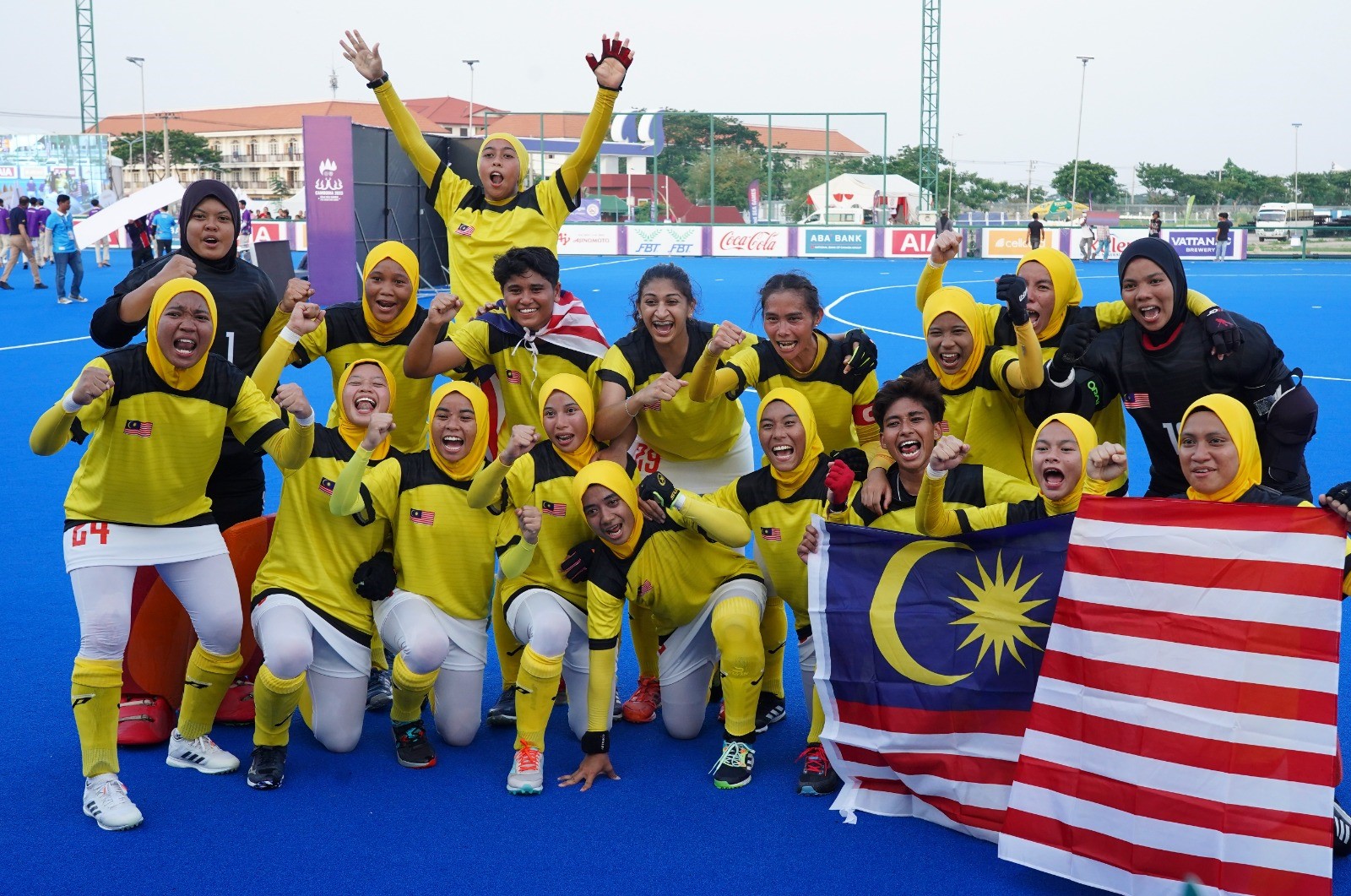 Skuad hoki wanita benam Thailand di final