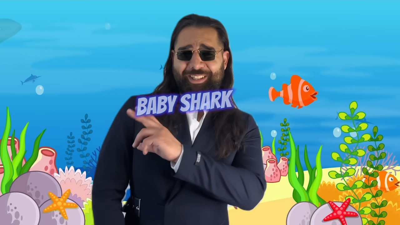 Baby Shark versi Arab merdu bagai qasidah