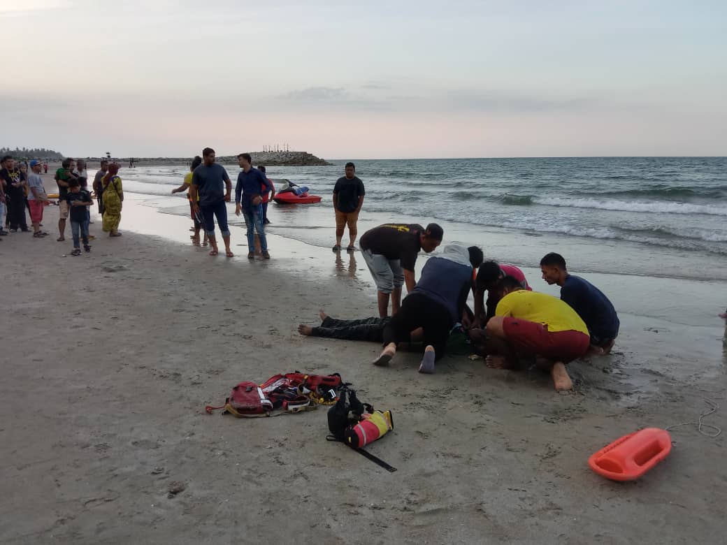 Bekas penghulu maut, luncur udara terjunam di Pantai Irama