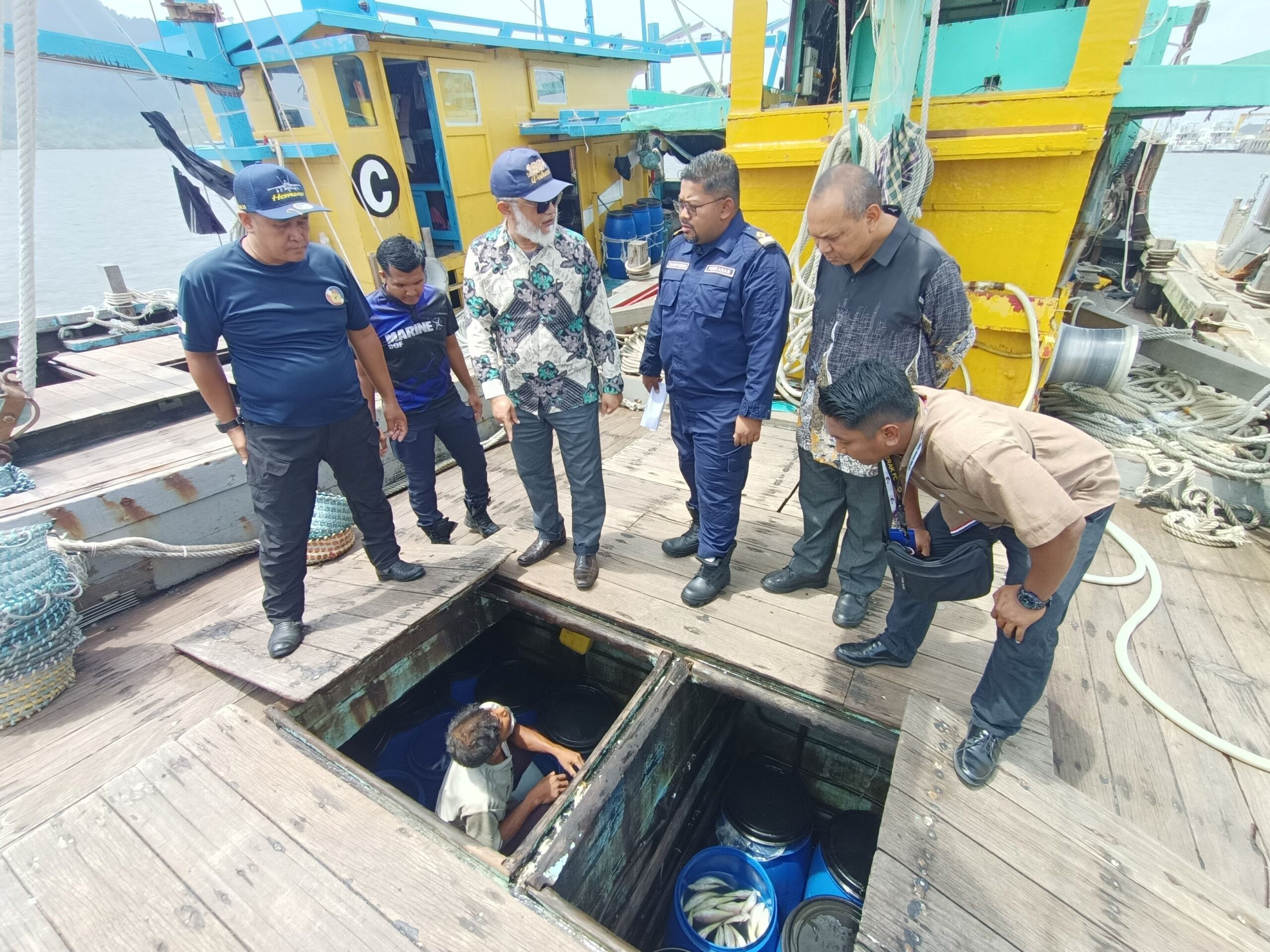 Tujuh vesel ditahan Jabatan Perikanan libatkan rampasan RM6.5 juta