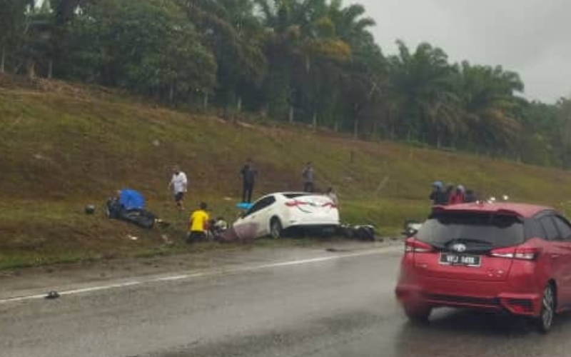 Tiga muslimat pulang Muktamar Pas maut kemalangan di Behrang