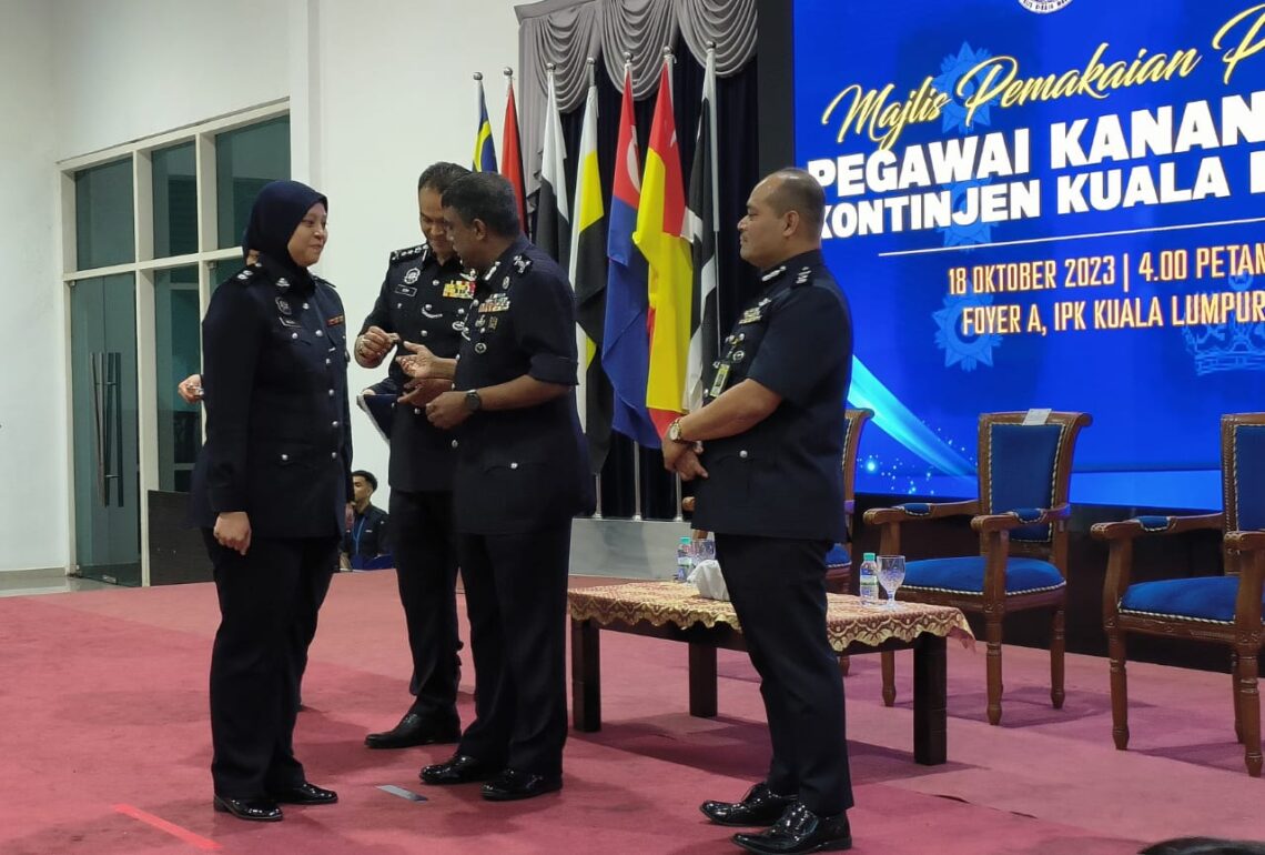 44 Pegawai Kanan Polis Kuala Lumpur Naik Pangkat ASP, DSP - Kosmo Digital