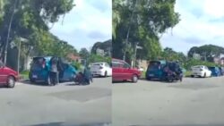 [VIDEO] Jatuh motosikal lepas samun rantai emas