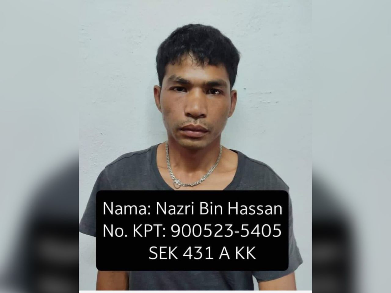 Polis Sabah buru tahanan lari dari lokap