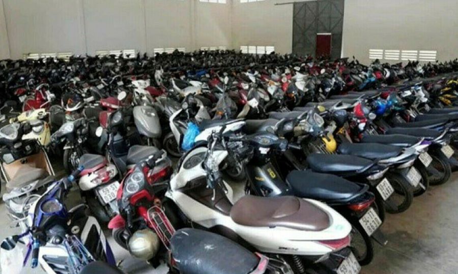 Lelaki didenda jual 7,000 motosikal disita polis