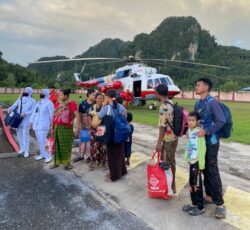 JBPM ‘terbangkan’ tujuh pesakit Orang Asli ke Hospital Gua Musang