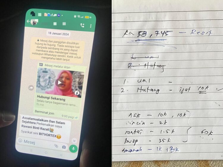 Anak Kecewa, Ibu Kerugian Hampir RM72,500 Akibat Scam - Kosmo Digital