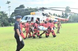 Jenazah Zahalita selamat dibawa keluar dari Gunung Reskit