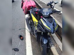 Pemuda maut motosikal langgar pembahagi jalan