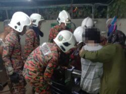 Remaja cedera tangan tersepit mesin santan