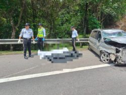 Tiga maut nahas libatkan dua kenderaan di Kampar