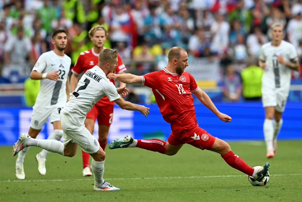 Denmark sekadar seri 1-1 dengan Slovenia 5