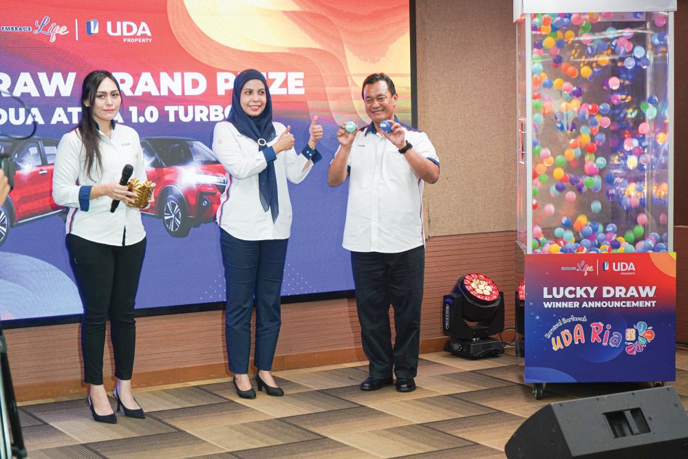 Pelanggan UDA menang Perodua Ativa