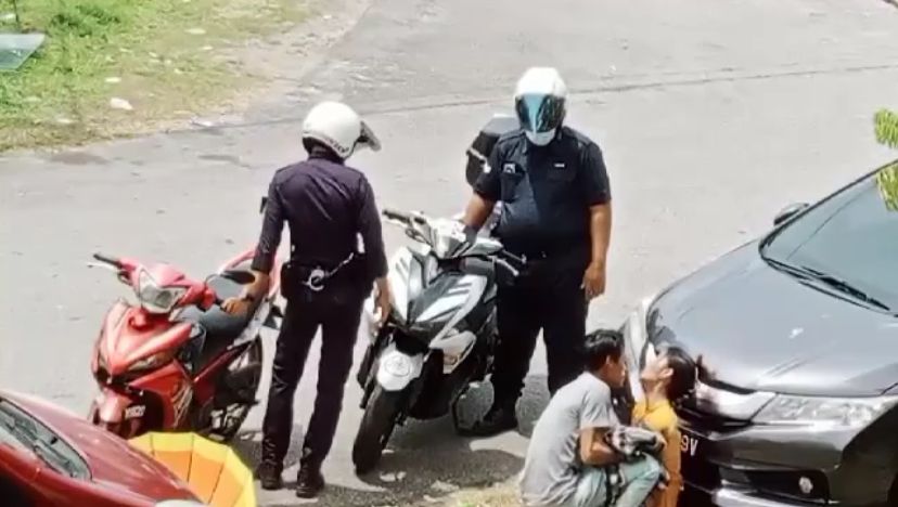 Dua anggota polis peras wang warga asing digantung tugas