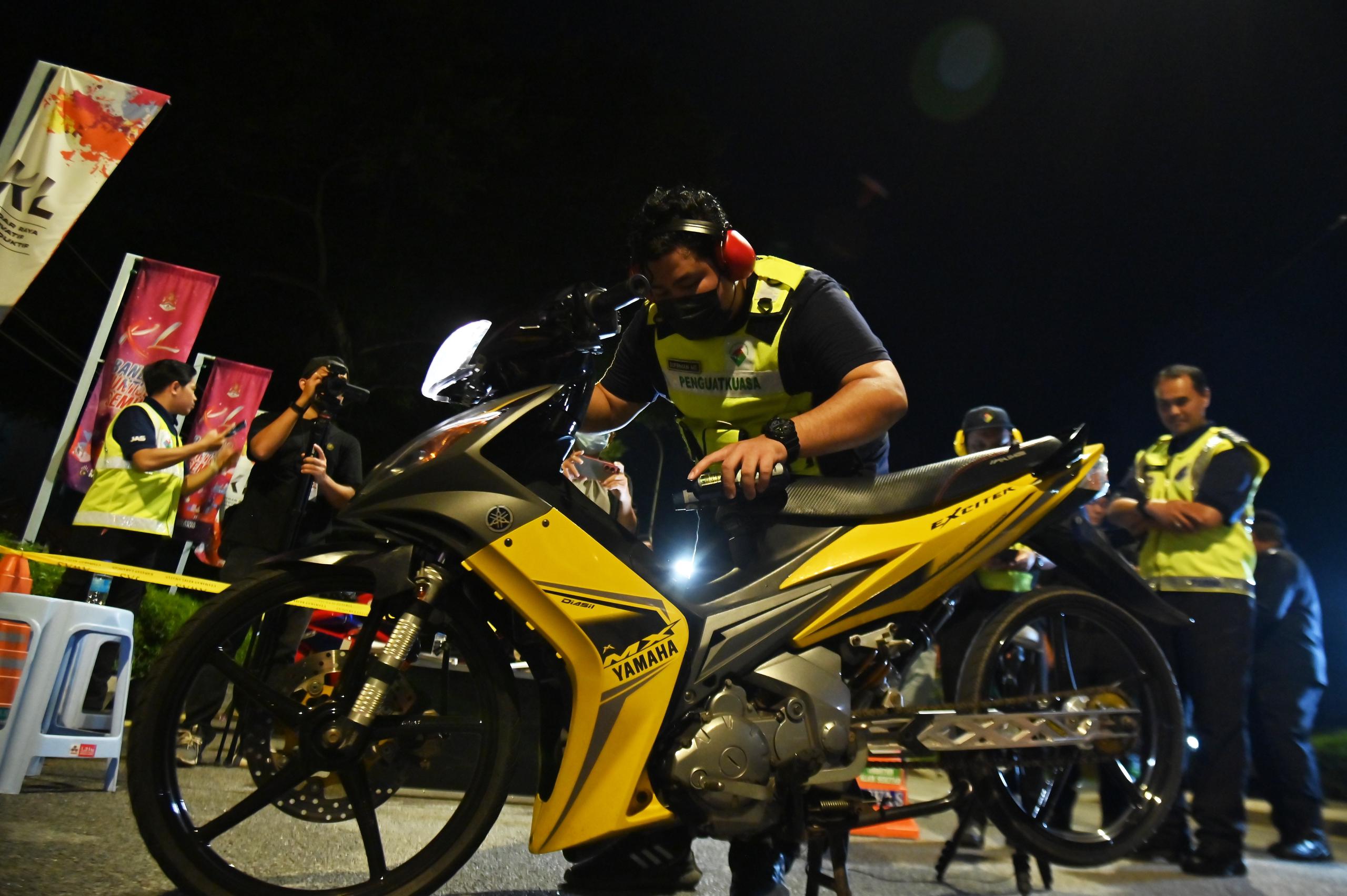 Pemandu mabuk, penunggang samseng antara ditahan SJR di KL