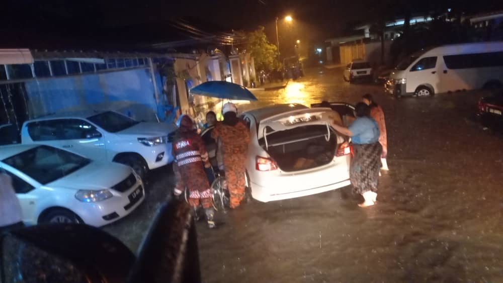 Lapan mangsa terjejas banjir dipindahkan ke PPS di Labuan