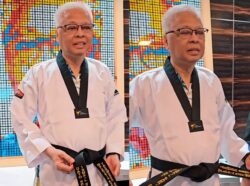 Ismail Sabri terima tali pinggang hitam taekwondo